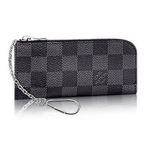 Louis Vuitton Damier Graphite 4 Key Holder
